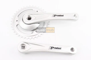 Шатуни "квадрат" 170мм, 38T (1/8") CITY, алюмінієві, сірі NEXUS PRO-A38