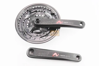 Шатуни "квадрат" 170мм, 42.34.24T MTB, алюмінієві, чорні MA14-311AP