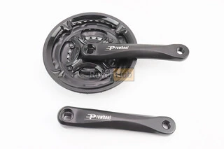 Шатуни "квадрат" 170мм, 42.34.24T MTB, алюмінієві, чорні MA-AC49