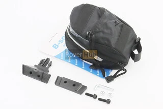 Сумка під сидіння, швидкознімна, чорно-сіра