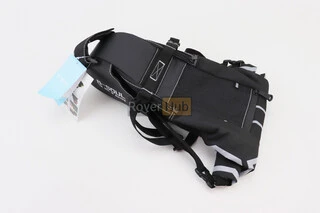 Сумка під сидіння (Bikepacking) 12L, кріпл. швидкознімне, чорно-сіра