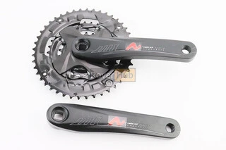 Шатуны "квадрат" 170мм, 44.32.22T MTB, алюминиевые, чёрные NSA-3007