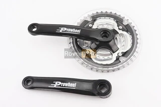 Шатуни "квадрат" 170мм, 42.34.24T MTB, чорні MAP-501 (можливі подряпини)