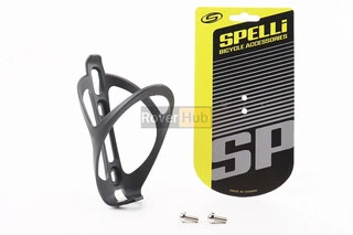 Фляготримач пластико-нейлоновий, кріпл. на раму, чорний SBC-045