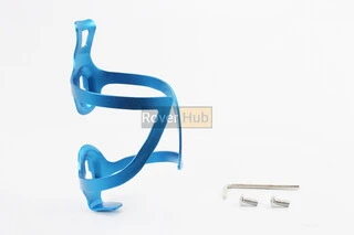 Фляготримач алюмінієвий, кріпл. на раму, синій BC107