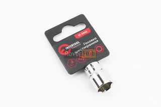 Головка торцева 6-гранна 1/4" 13мм CrV ET-0443