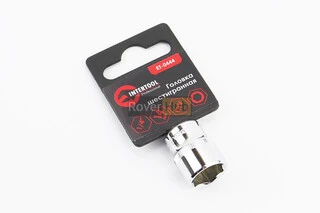 Головка торцева 6-гранна 1/4" 14мм CrV ET-0444