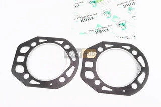 Прокладка головки циліндра R180NM-80mm, к-кт 2шт (вн. кільце з виступом)