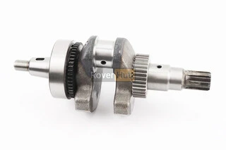 Колінвал 178F (Dшийки-36mm, H-102,4mm) під шліц + шестерні + підшипник, запресований