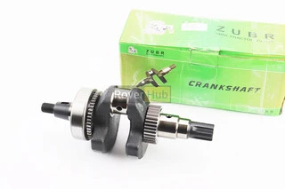 Коленвал 178F ZUBR-178H-WT (Dшейки-38mm, H-105,5mm) под шлиц +шестерни+подшипник, запрессованный