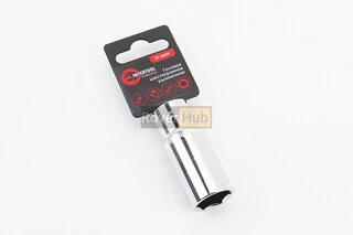 Головка торцева 6-гранна подовжена 3/8" 19мм CrV ET-0429