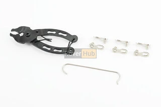 Ключ зняття та встановлення замка ланцюга, чорний + ланка 9s