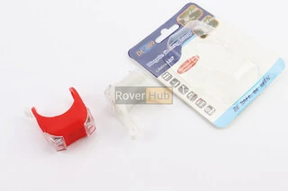 Фонарь передний 2 диода+задний 2 диода силиконовые к-кт, HL-009 (без батареек)