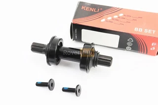 Каретка "шліци BMX 8T-19мм" 150мм, 2 пром-підшипники (19*41,28*11), KL-06F (American Type)