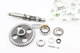 Розподільний вал + шестерня Z-15, d-20mm + шестерня Z-48, d-24mm + кулачок + підшипник 6205 R175A/R180NM
