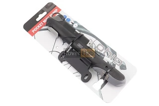 Насос пластмасовий телескопічний з вузьким манометром, Т-ручкою, чорний GP-61S