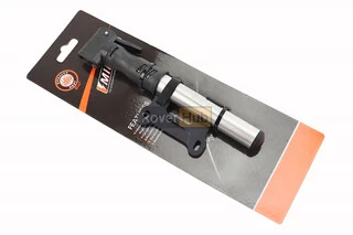 Насос алюмінієвий, під штуцера Schrader&amp;Presta, чорно-сірий M22-02