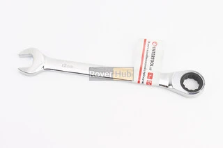 Ключ комбінований з тріскачкою 19мм CrV, PROF DIN3113 XT-1359