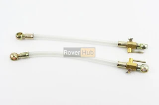 Трубка - шланг паливний L-290mm, к-кт 2шт + кран 2шт