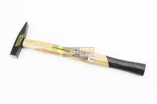 Молоток 100 г, ручка з дерева 02-0201