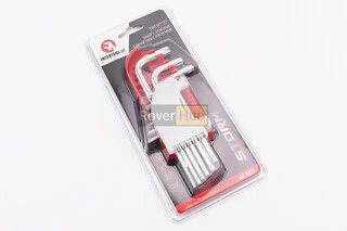 Набір Г-подібних ключів з отвором TORX (T10/T15/T20/T25/T27/T30/T40/T45/T50) S2 PROF HT-1821