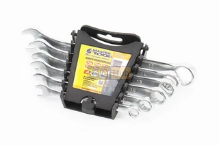 Набір ключів комбінованих 6шт (8/10/12/13/14/17мм) "пластиковий тримач"