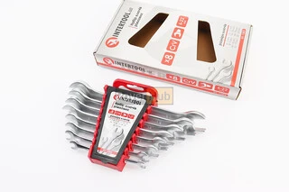 Набір ключів ріжкових 8шт (6х7/8х9/10х11/12х13/14х15/16х17/18х19/20х22мм) "пластиковий тримач" HT-1002