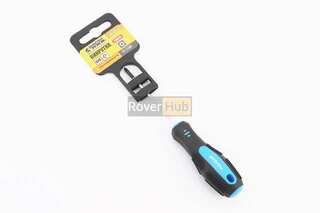 Викрутка магнітна хрестова PH0x 75мм ручка з TPR покриттям 48-5075