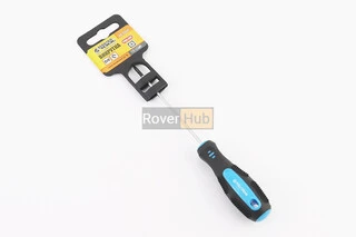 Викрутка магнітна хрестова PH0x100мм ручка з TPR покриттям 48-5010