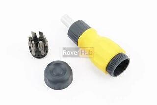 Викрутка магнітна з реверсом 6 в 1 PH1-2-3/SL4-5-6 25мм 40-0517