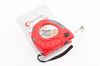 Рулетка з фіксатором 10мx25 мм "Магніт" MT-0310