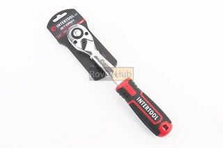 Тріскачка з вигнутою ручкою 1/2" 72 зуба CrV STORM ET-8003