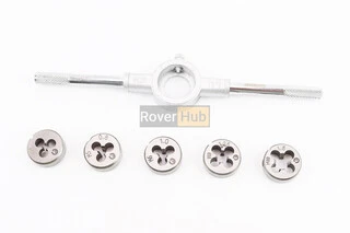 Набір плашок з тримачем d-M4/M5/M6/M8/M10 SD-8019