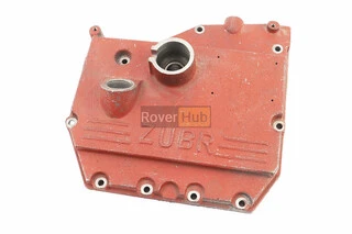 Кришка блока двигуна права (з боку заводного важеля), 9отв., чавун R190N/195NM Тип 2