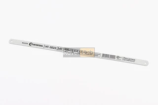 Полотно для ножівки по металу 300х12,5х0,62 24T 65 Mn High Carbon HT-3022