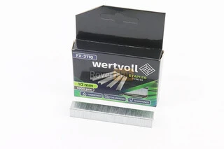 Скобы закаленные 10мм/11,3x0,75мм, R53, к-кт 1000шт FX-2110