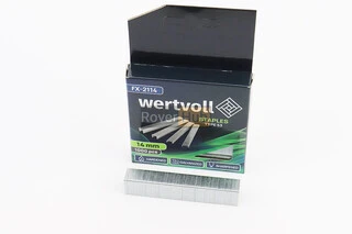 Скобы закаленные 14мм/11,3x0,75мм, R53, к-кт 1000шт FX-2114