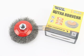 Щітка конусна М14 D-100мм з рифленого дроту 19-8210