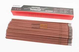 Електроди зварювальні 6013, D-2,5мм, 2,5 кг, STORM EW-2525