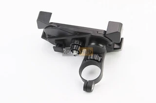 Держатель телефона на руль с черным рисунком + USB зарядка (миним. размер телефона 60*124мм, макс. размер 80*160мм), тип 1