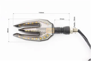 Поворот діодний + габарит ZXD-13, 2шт
