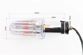 Поворот передний (задний) к-кт 2шт 125J с креплением