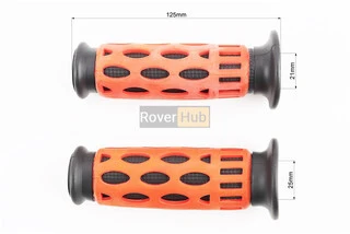 Рукоятка руля лев./пр. к-кт "СЕТКА", оранжевые