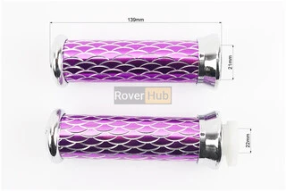 Рукоятка руля лев./пр. к-кт "ЧЕШУЯ", фиолетовые