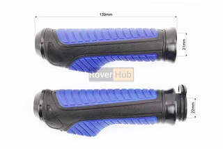 Рукоятка руля лев./пр. к-кт анатомическая, синие