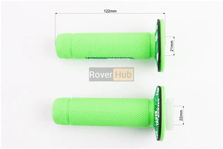 Рукоятка руля лев./пр. к-кт с вставкой, зеленый