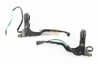 Важелі керма ліве, праве з кріпленням під дзеркало, к-кт 2шт (М10 права) МОТО CG/CB