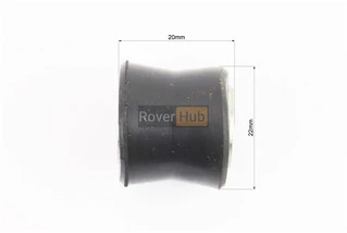 Сайлентблок амортизатора+втулка 10мм к-кт, ЧЕРНЫЙ