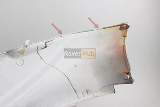 УЦІНКА Honda DIO AF-34 пластик - к-кт фарбований 5 деталей (голова під диск. гальмо з кришкою лючка), ЧОРНИЙ (брак фарбування,