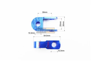 Удлинитель заднего амортизатора 30мм к-кт 2шт + болты + гайки, синий